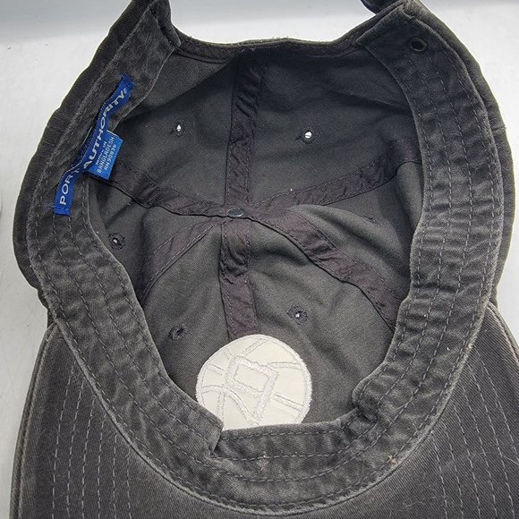 Pieology Hat Adult Adjustable Comfort Black Logo Baseball Cap Employee Uniform - Picture 7 of 9